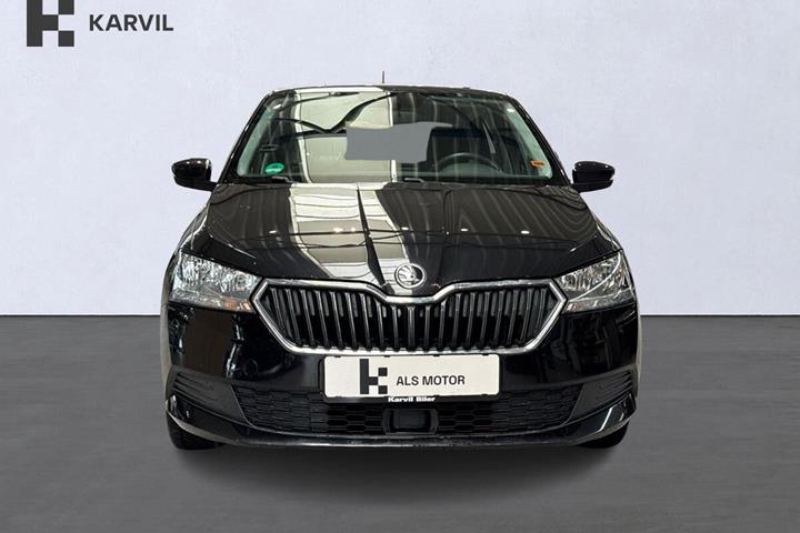 Sort Skoda Fabia fra 2020