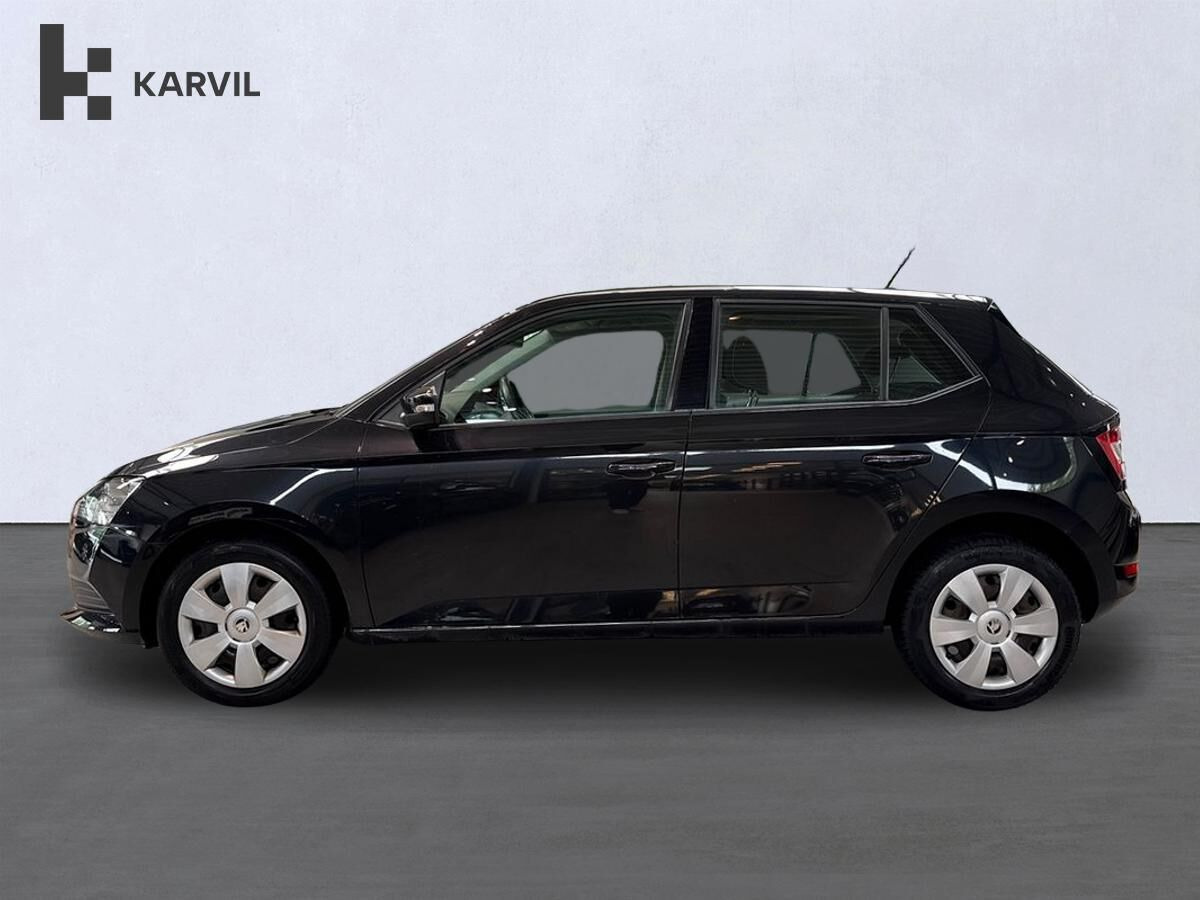 Sort Skoda Fabia fra 2020