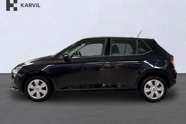 Sort Skoda Fabia fra 2020