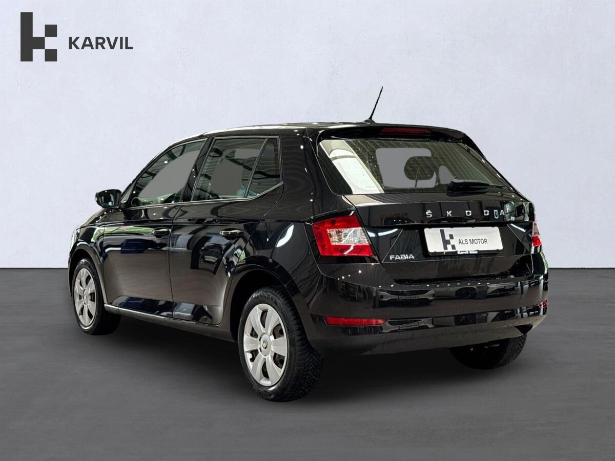 Sort Skoda Fabia fra 2020