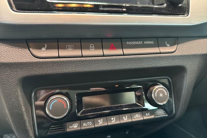 Sort Skoda Fabia fra 2020