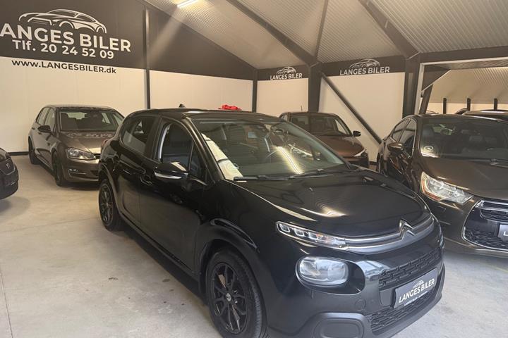Sort Citroën C3 fra 2020