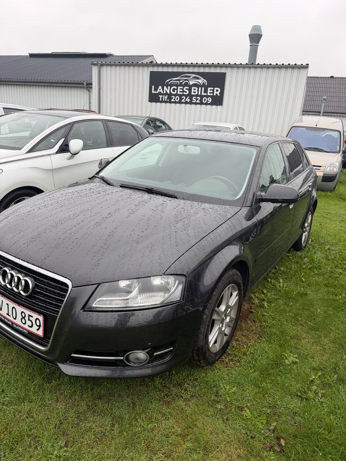 Sort Audi A3 fra 2013