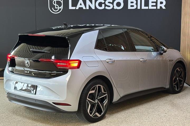 Sølv VW ID.3 fra 2021