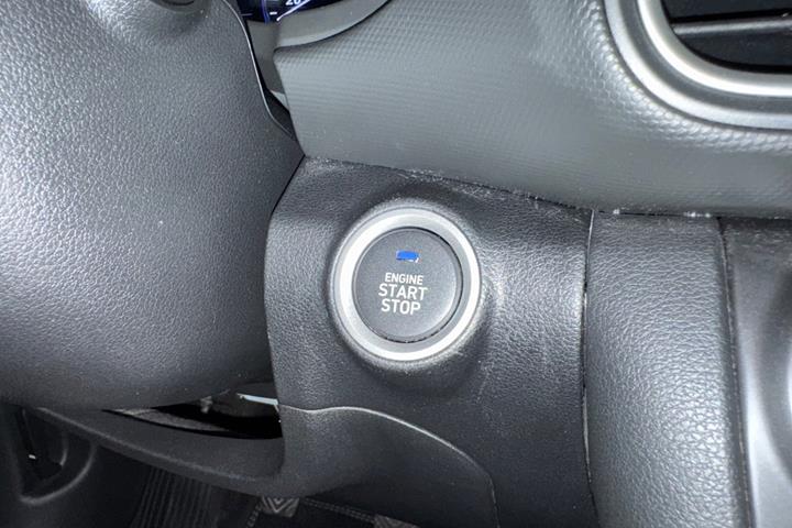 Hvid Hyundai Kona fra 2017