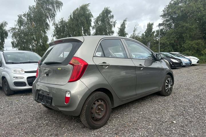 Orange Kia Picanto fra 2014