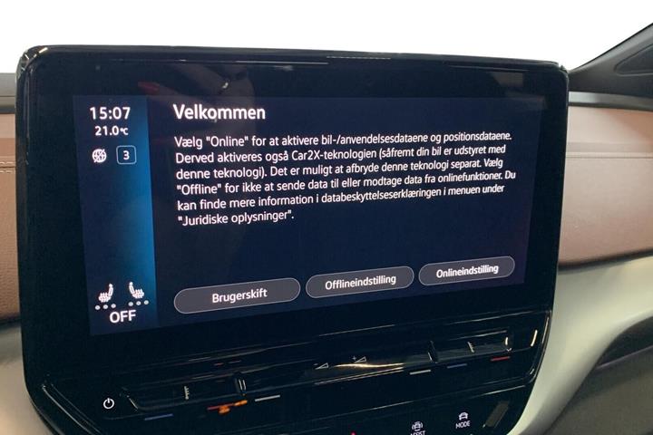Hvid VW ID.4 fra 2024