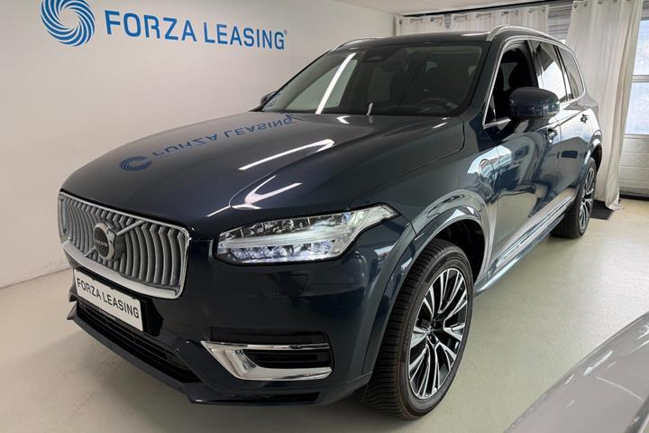 Blå Volvo XC90 fra 2023