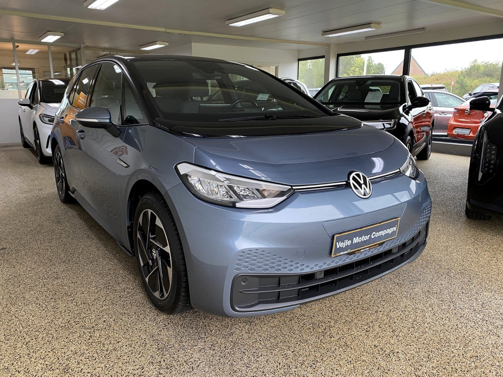 Blå VW ID.3 fra 2021