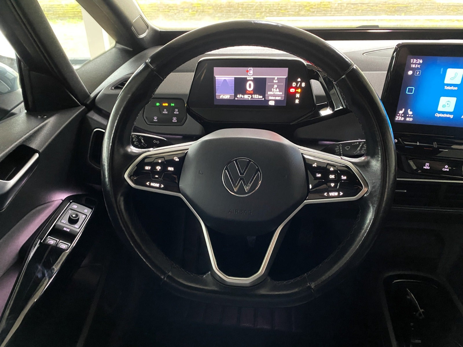 Blå VW ID.3 fra 2021