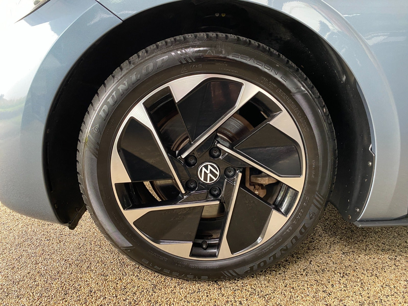 Blå VW ID.3 fra 2021