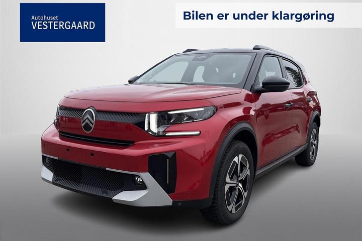 Rød Citroën e-C3 Aircross fra 2025
