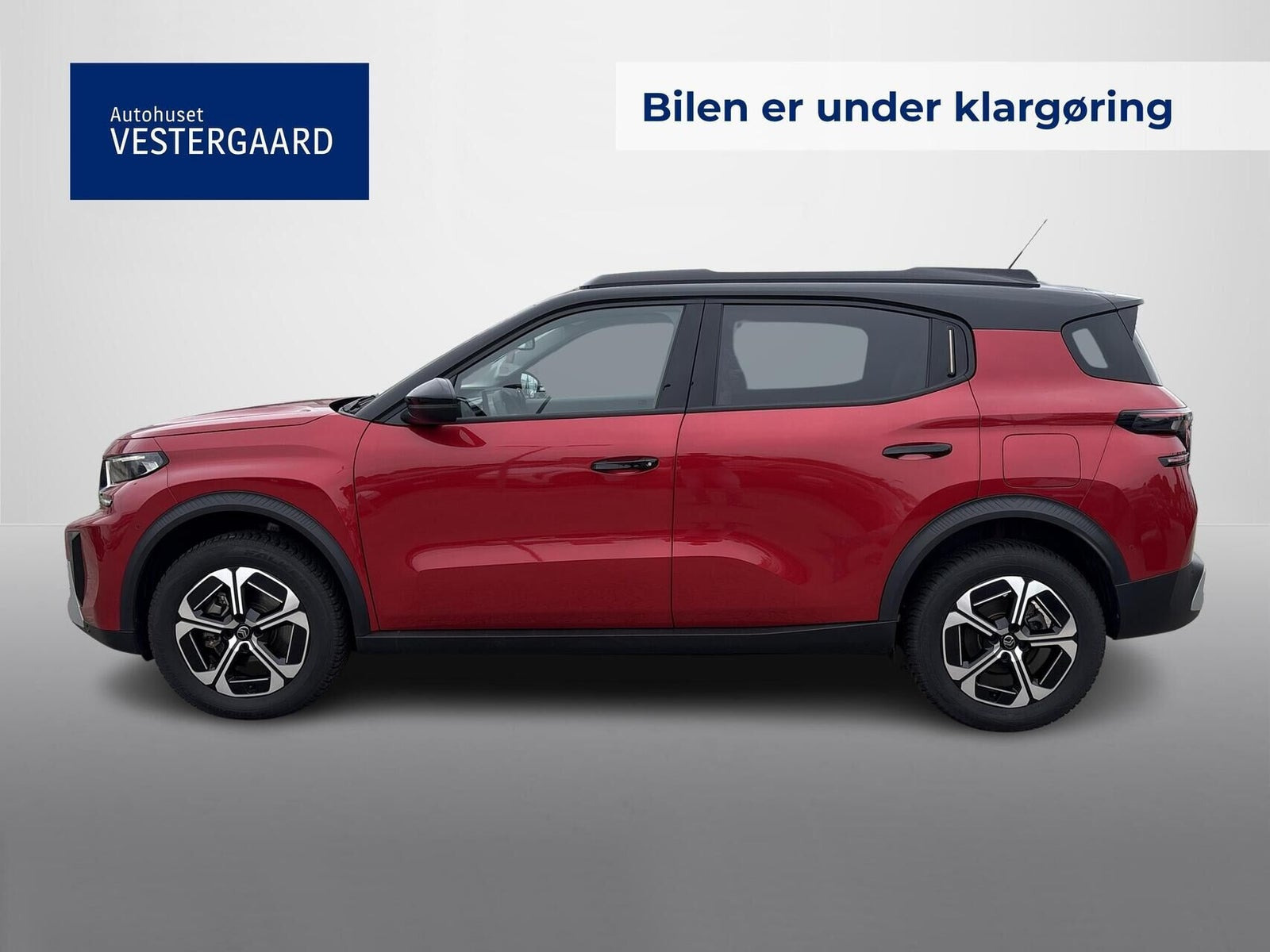 Rød Citroën e-C3 Aircross fra 2025