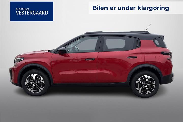 Rød Citroën e-C3 Aircross fra 2025