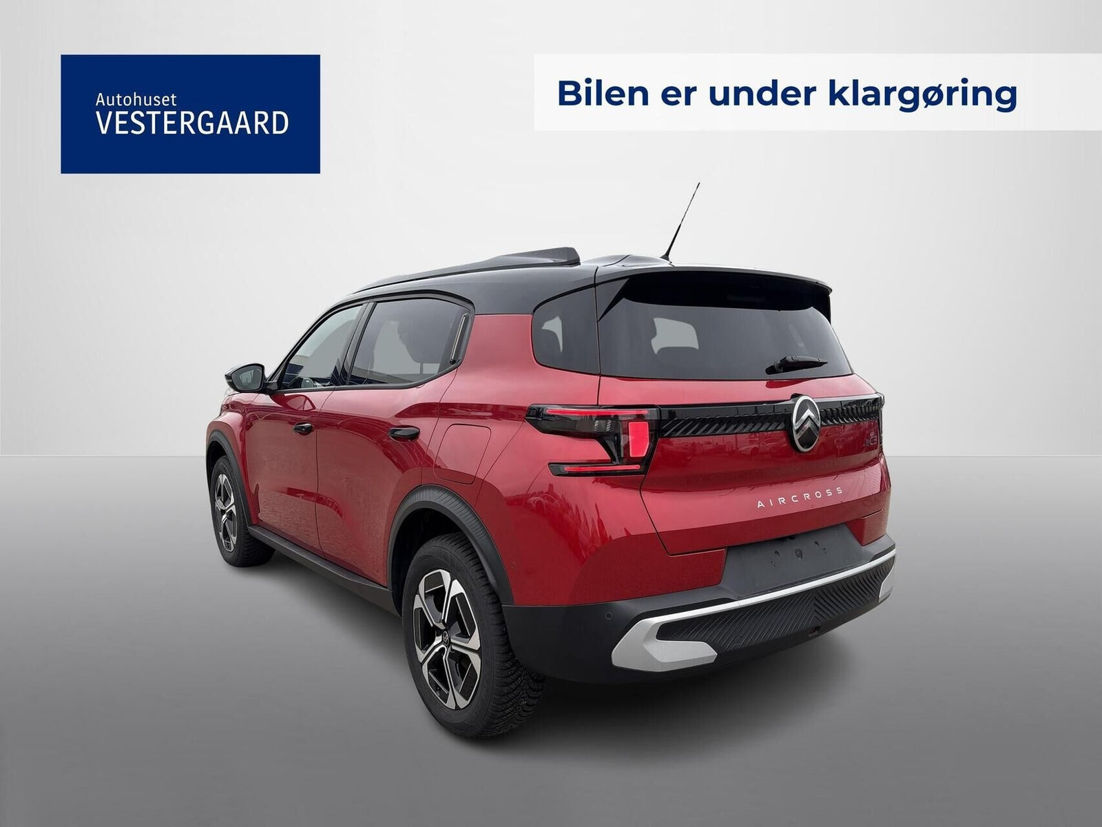 Rød Citroën e-C3 Aircross fra 2025