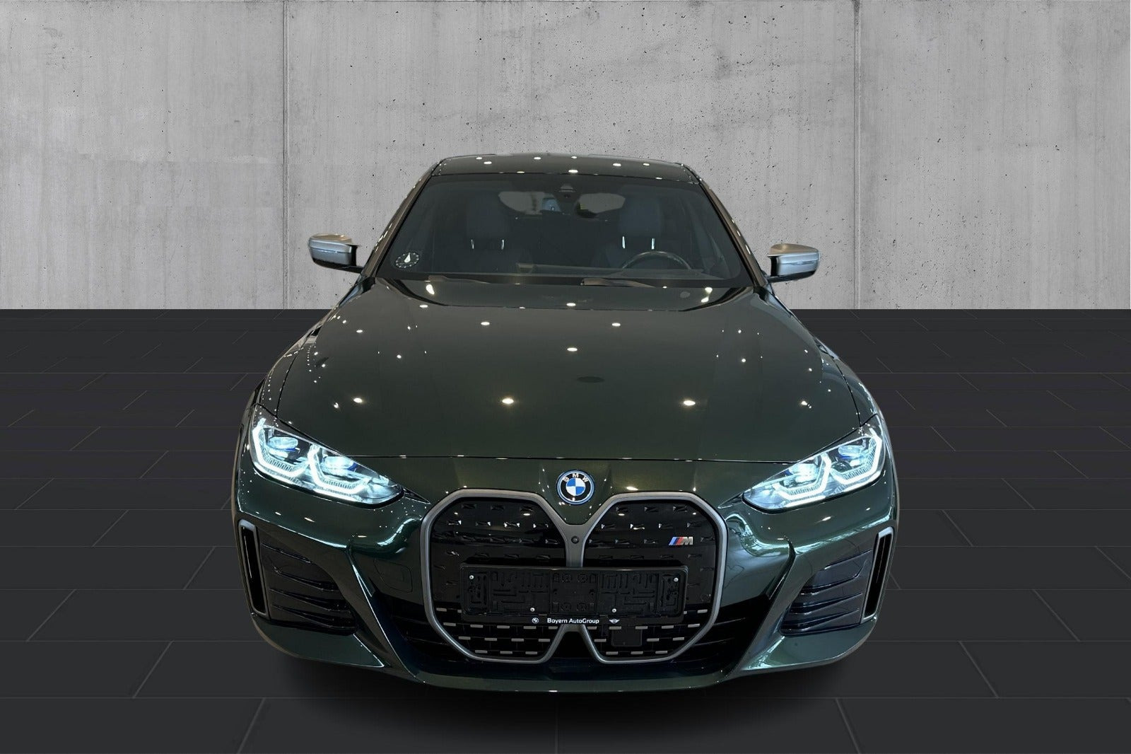 Grøn BMW i4 fra 2023