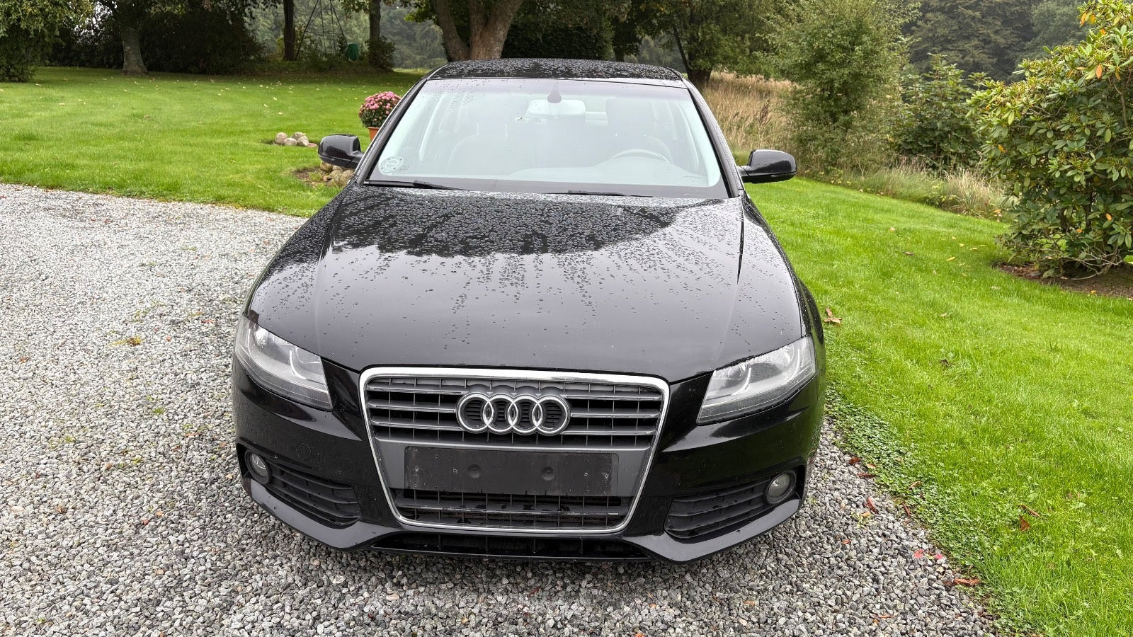 Sort Audi A4 fra 2010