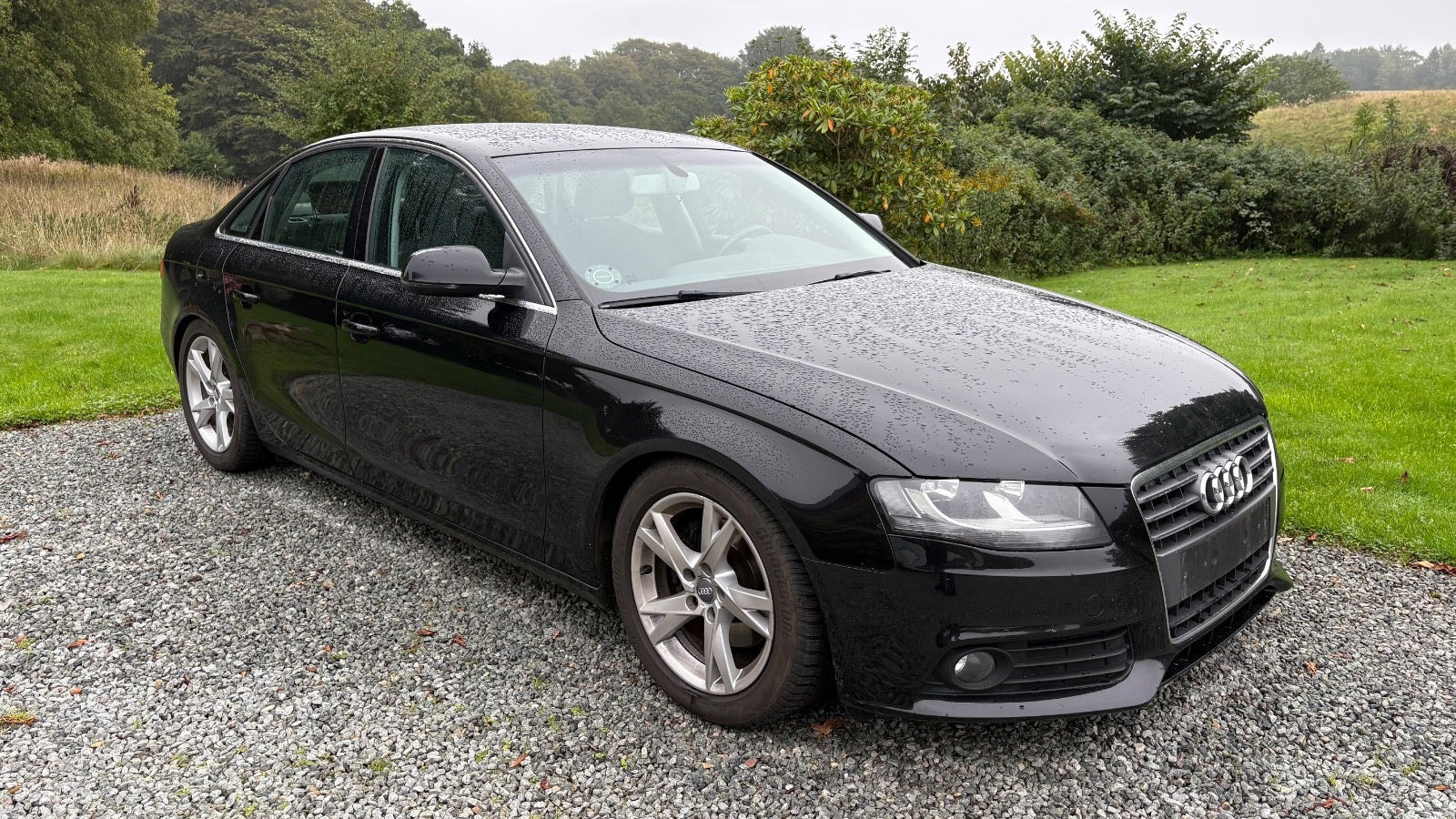 Sort Audi A4 fra 2010