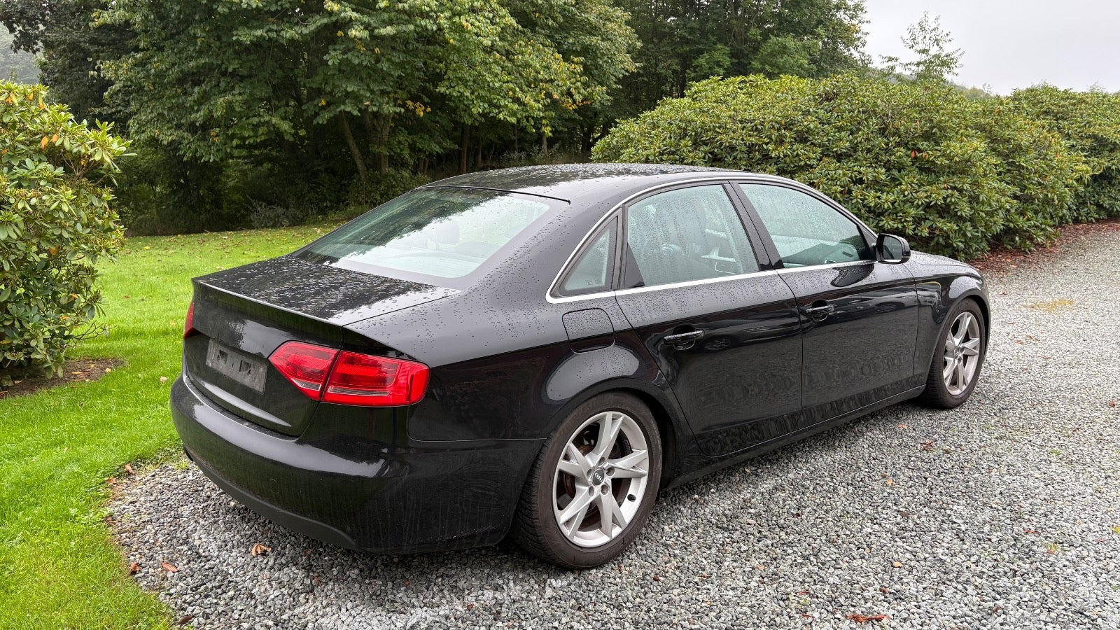 Sort Audi A4 fra 2010