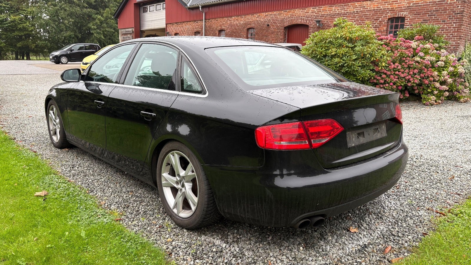 Sort Audi A4 fra 2010