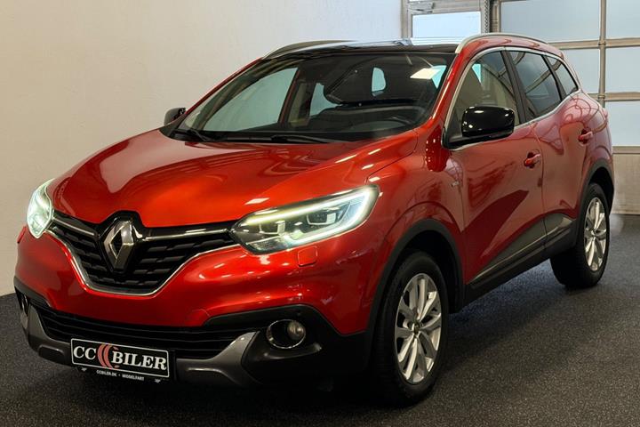 Rød Renault Kadjar fra 2017