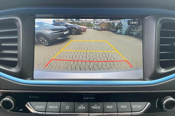 Sølv Hyundai Ioniq fra 2019