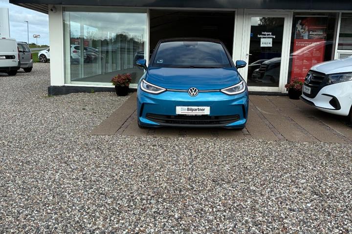 Blå VW ID.3 fra 2025