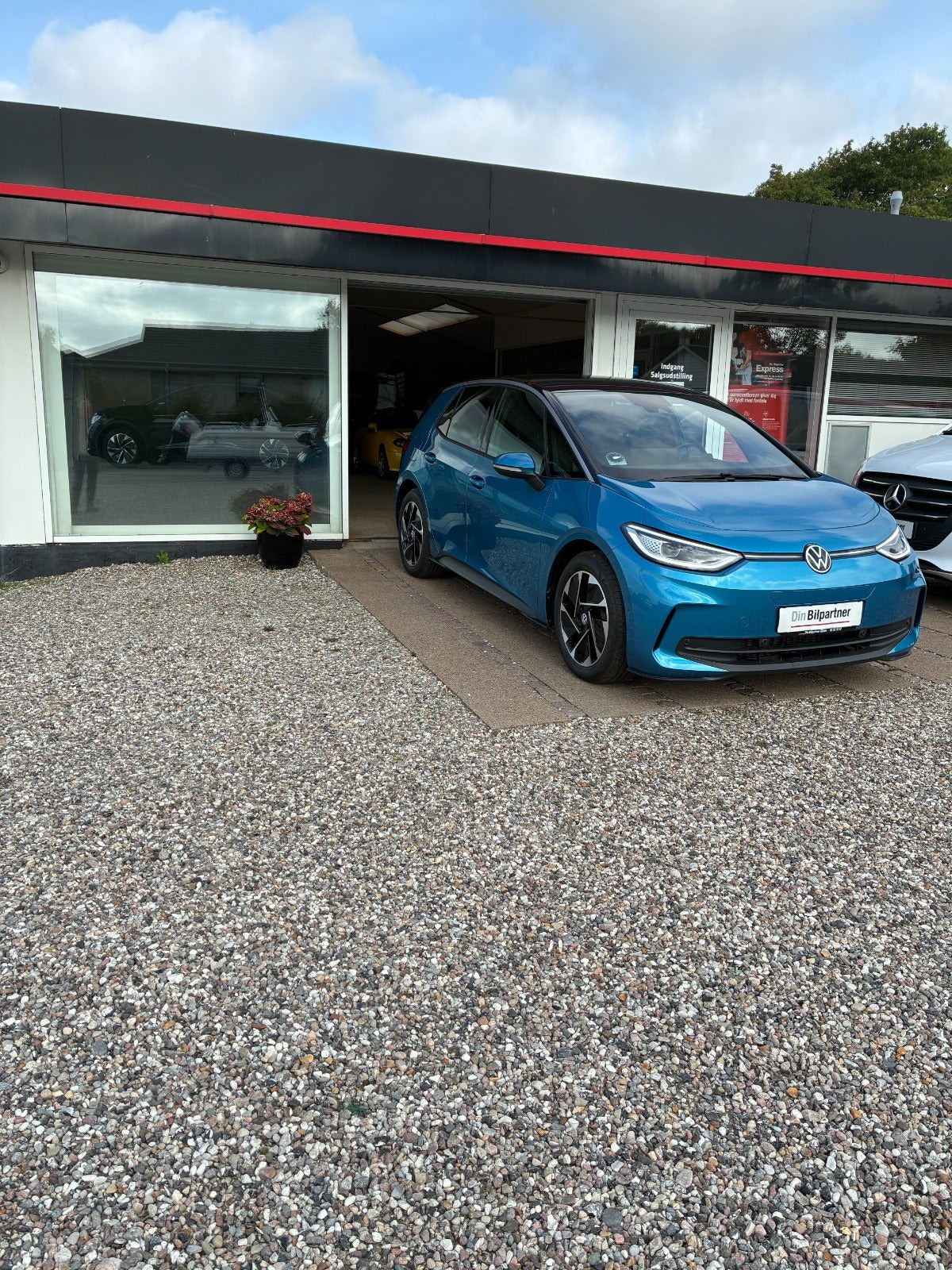 Blå VW ID.3 fra 2025