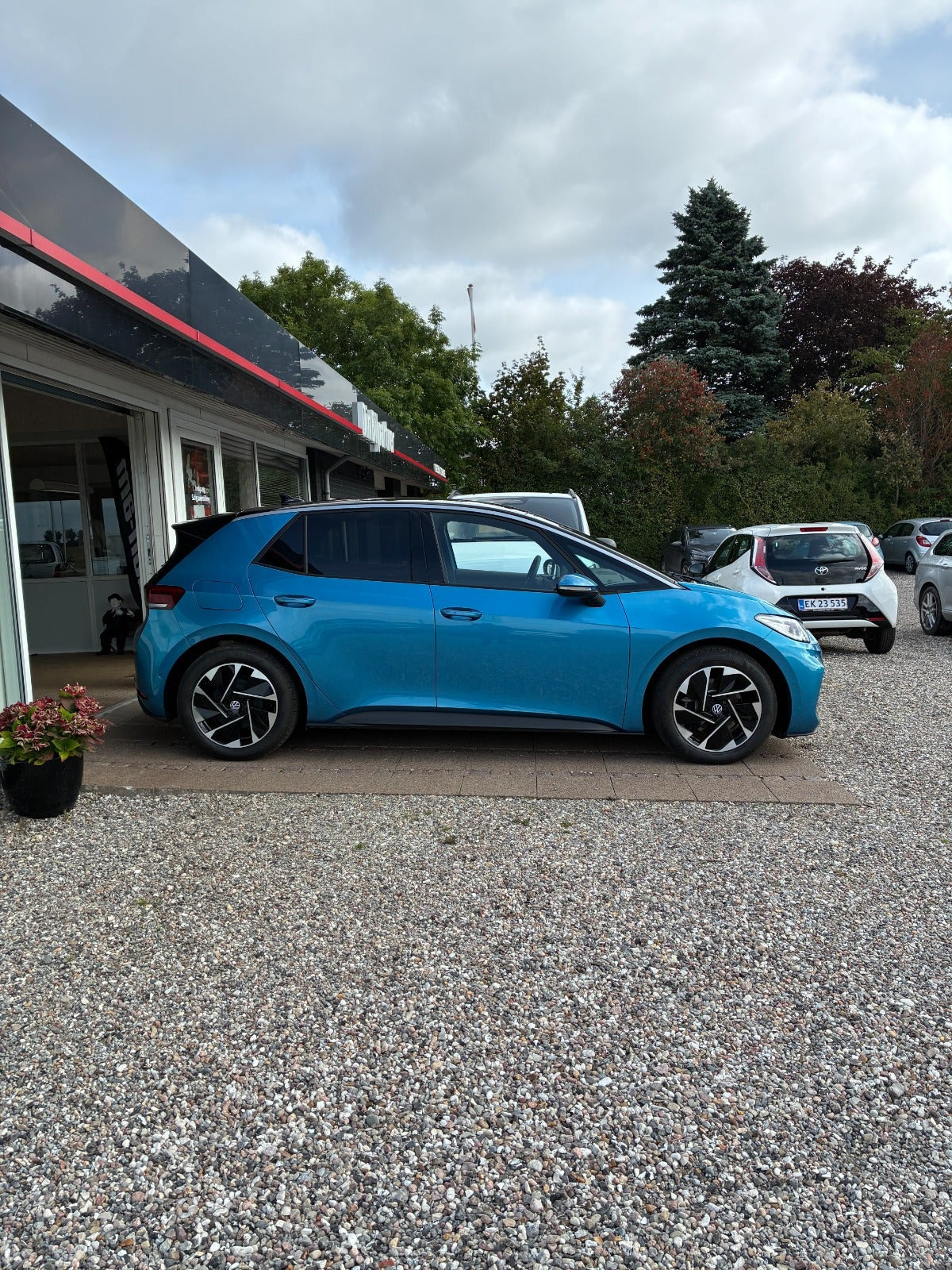 Blå VW ID.3 fra 2025