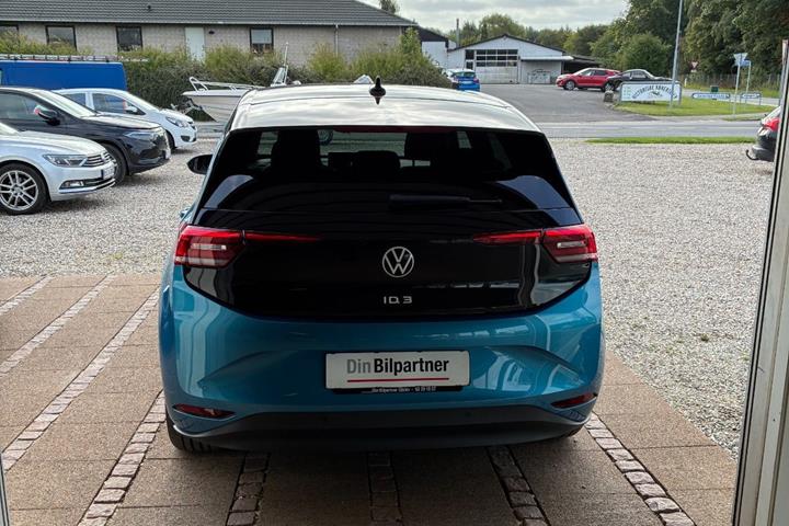 Blå VW ID.3 fra 2025