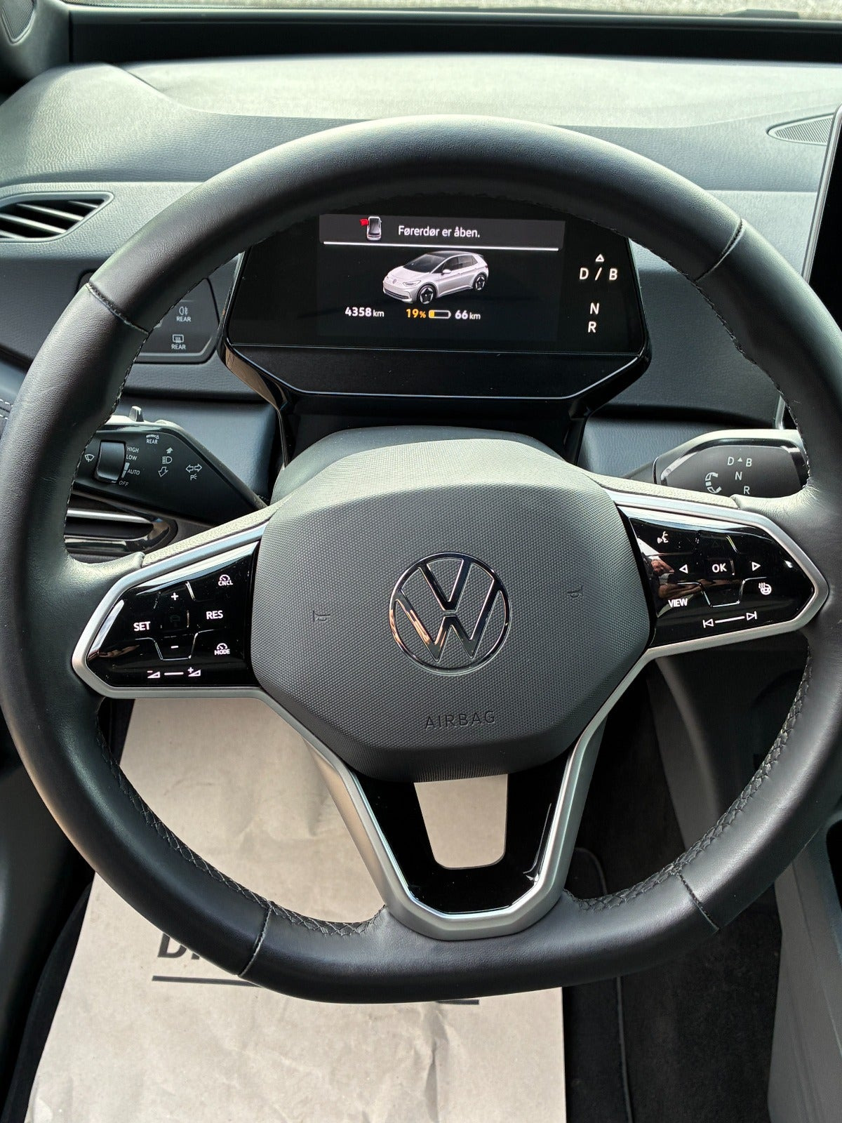 Blå VW ID.3 fra 2025