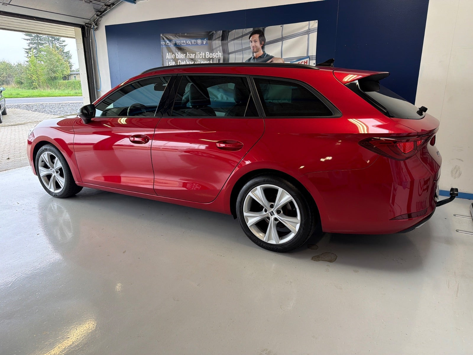 Rød Seat Leon fra 2020