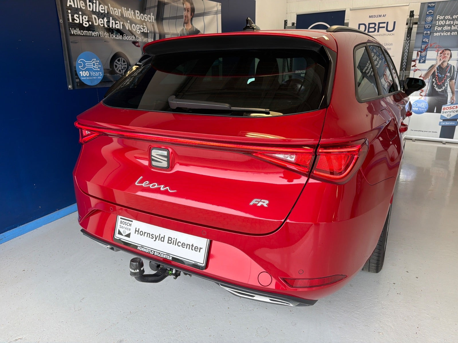 Rød Seat Leon fra 2020