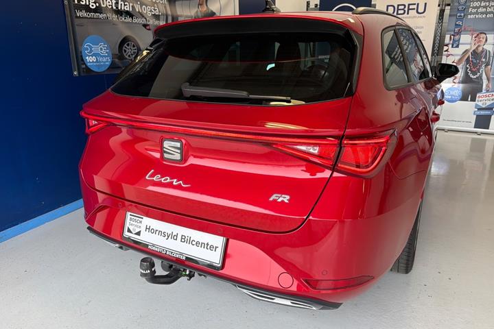 Rød Seat Leon fra 2020