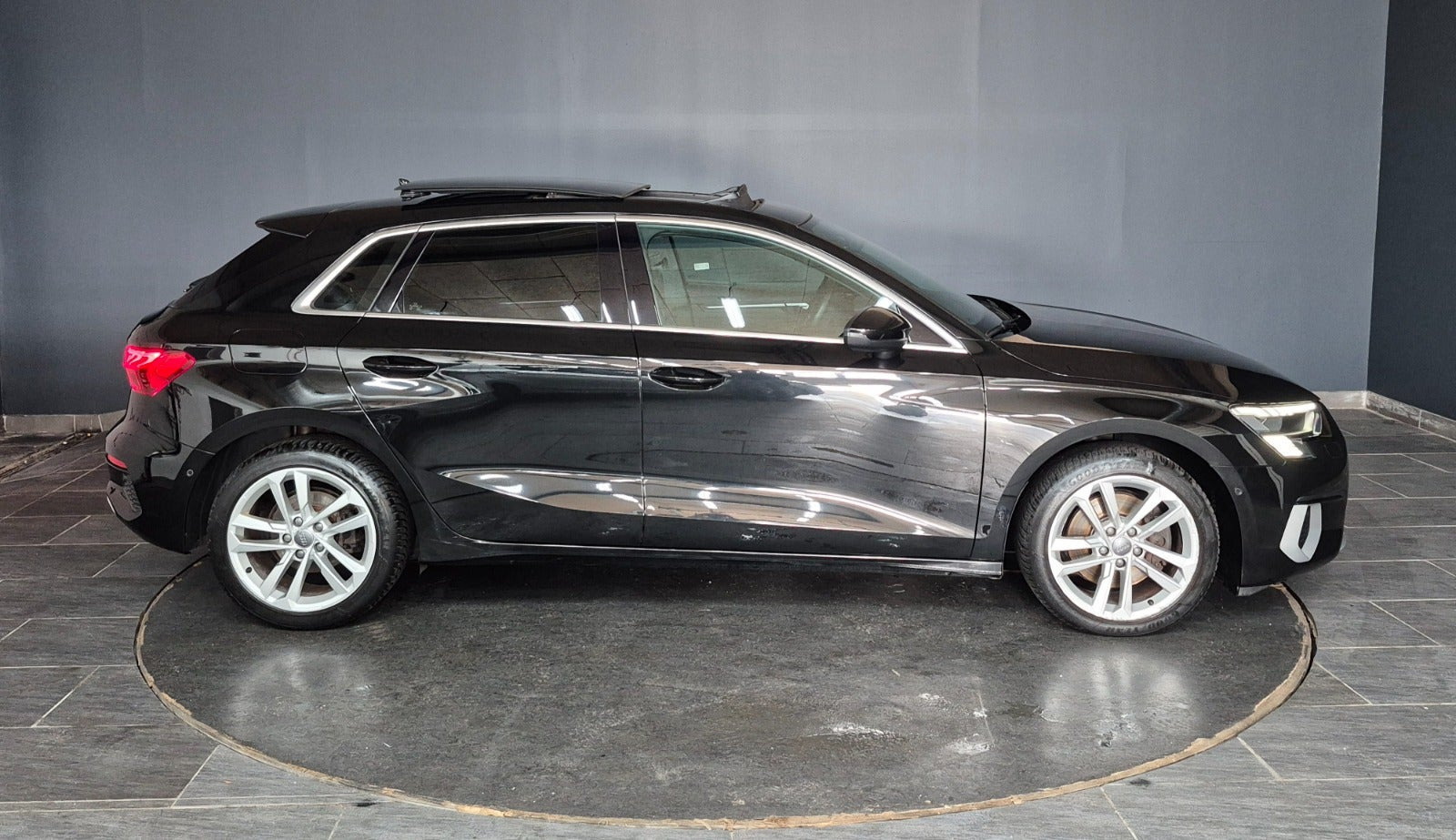 Sort Audi A3 fra 2021