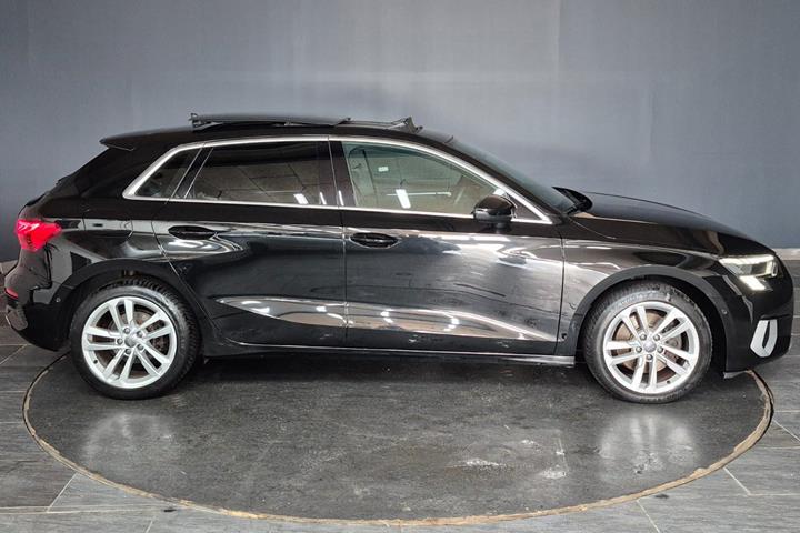 Sort Audi A3 fra 2021