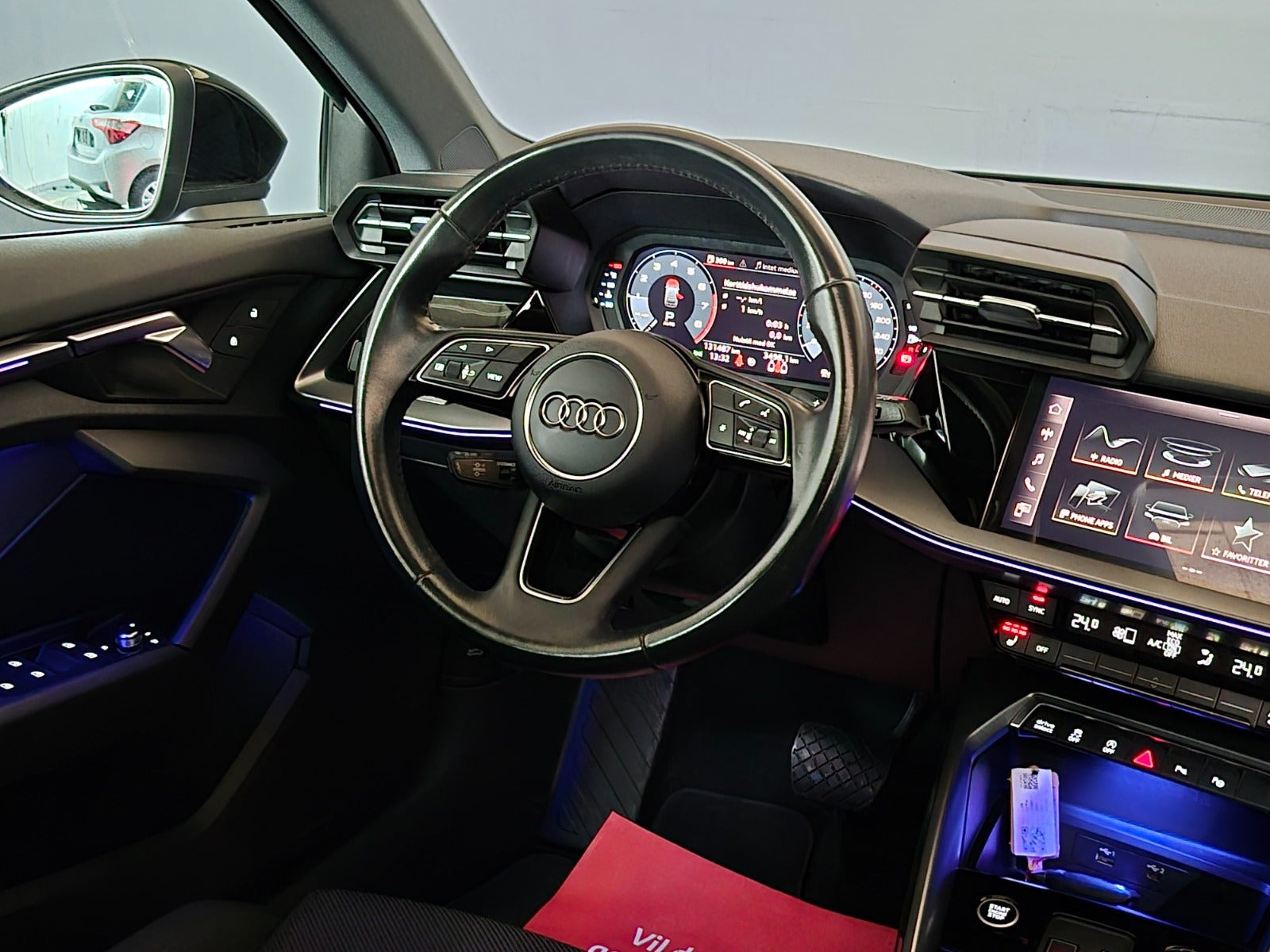 Sort Audi A3 fra 2021
