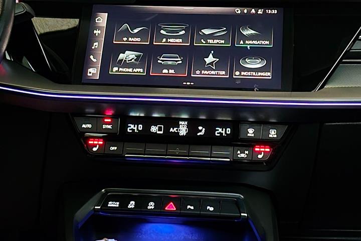 Sort Audi A3 fra 2021
