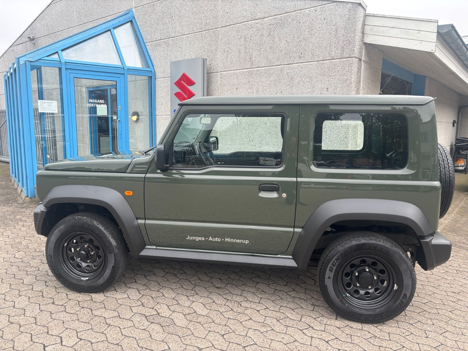 Grøn Suzuki Jimny fra 2024