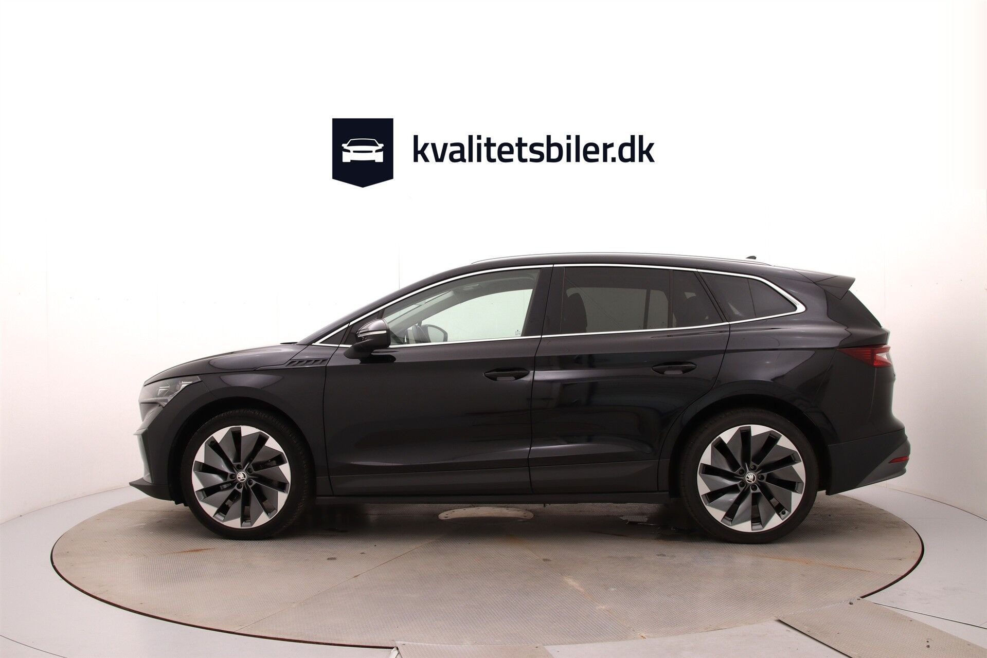 Sort Skoda Enyaq fra 2021