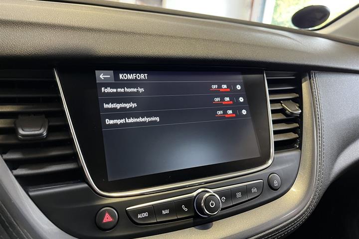Sort Opel Grandland X fra 2021