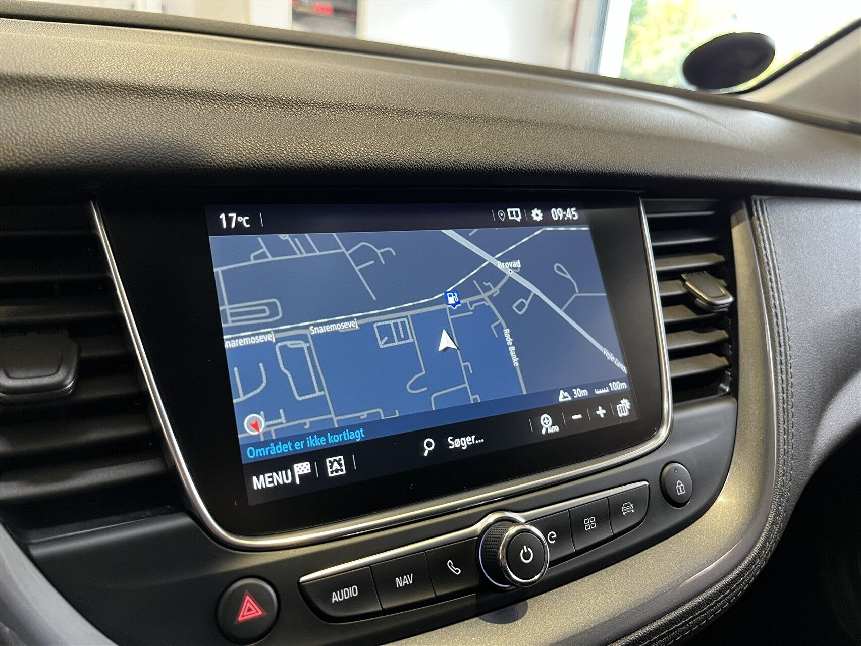 Sort Opel Grandland X fra 2021