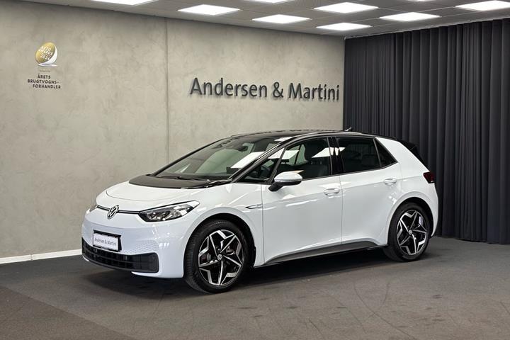 Hvid VW ID.3 fra 2022