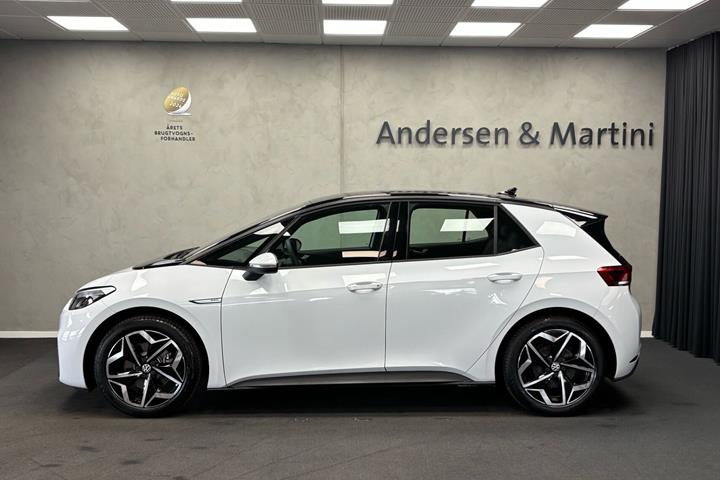 Hvid VW ID.3 fra 2022