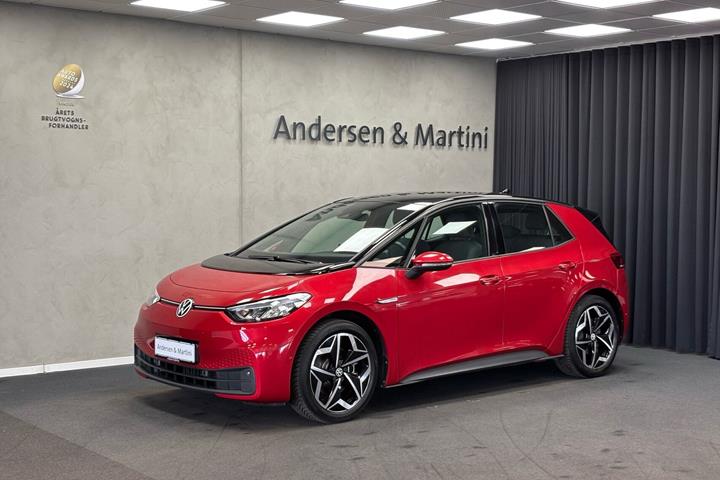 Rød VW ID.3 fra 2022