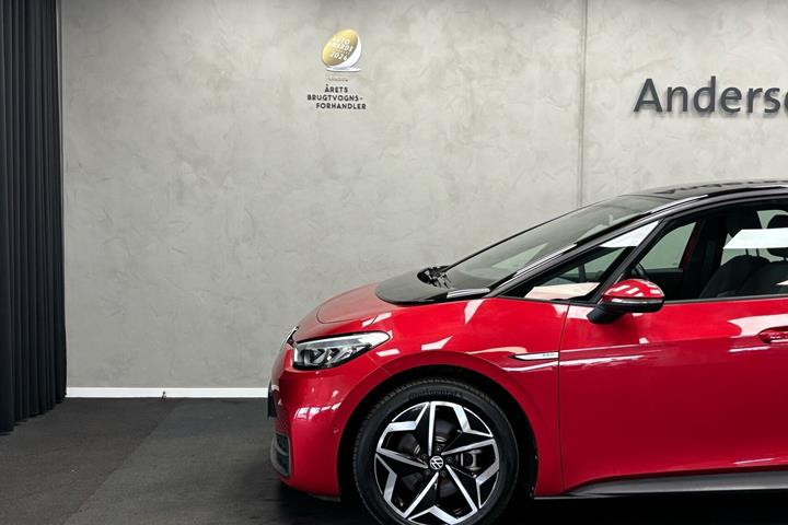 Rød VW ID.3 fra 2022