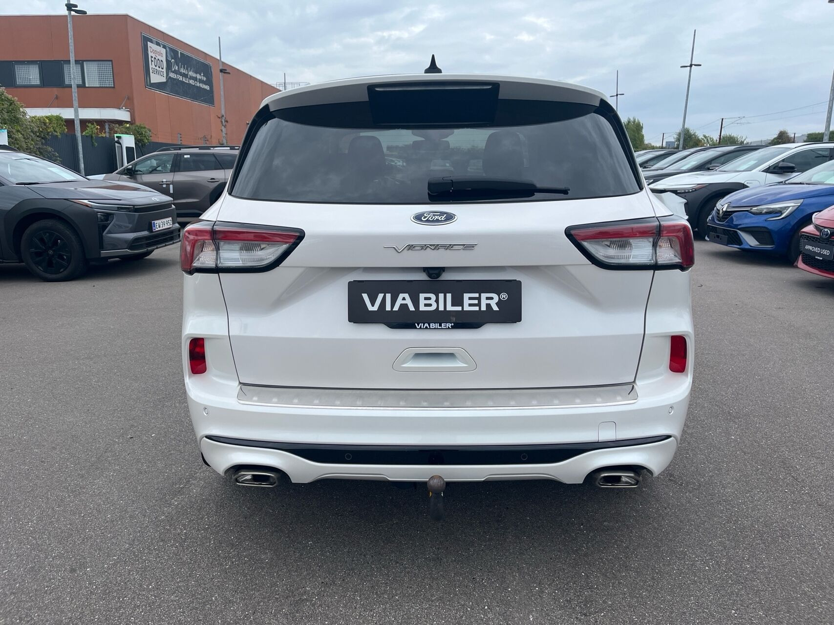 Hvid Ford Kuga fra 2022