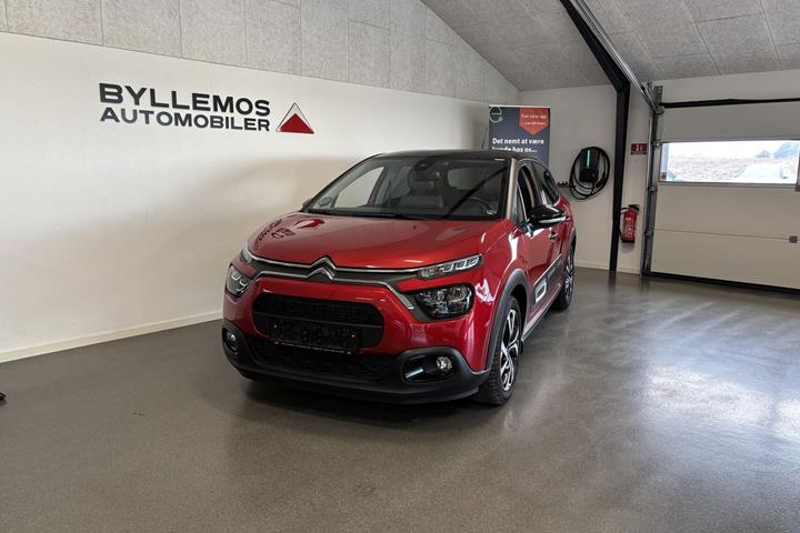 Rød Citroën C3 fra 2021