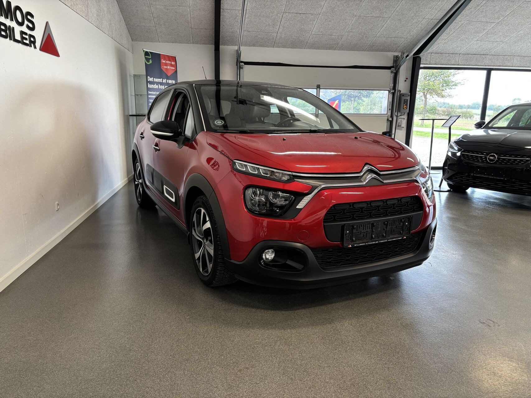 Rød Citroën C3 fra 2021