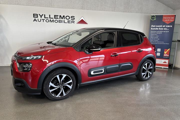 Rød Citroën C3 fra 2021